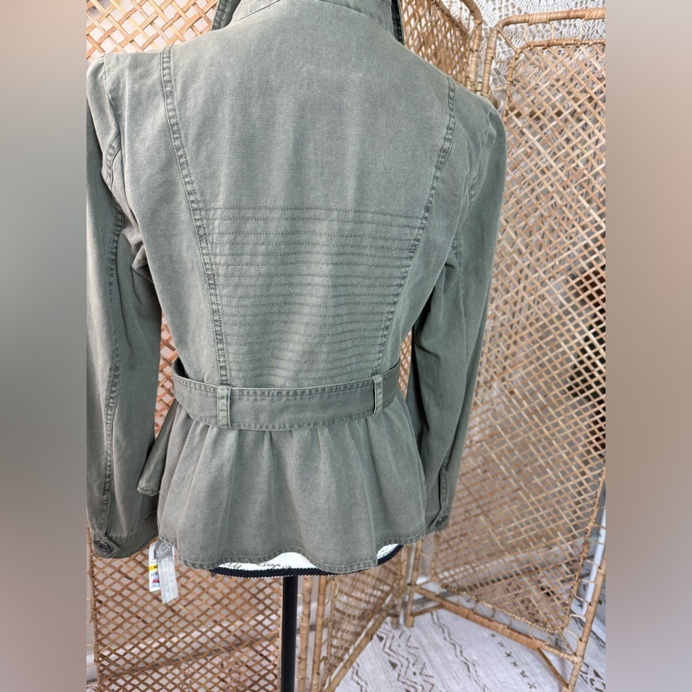 American Rag Khaki Army Green Jacket - Picture 3 of 15